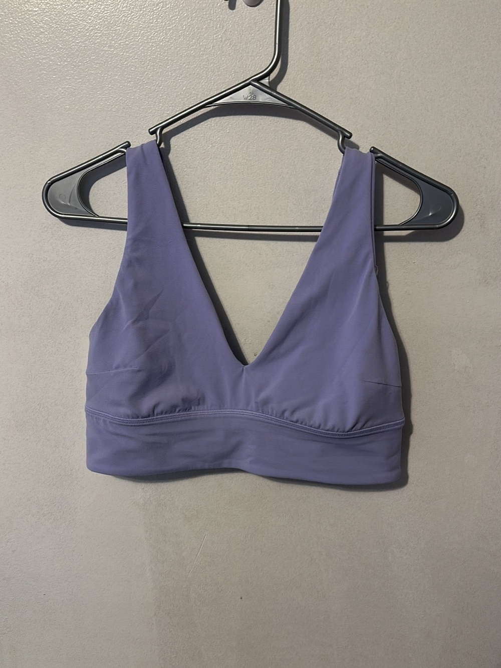 lululemon athletica Lavender V-Neck Sports Bra